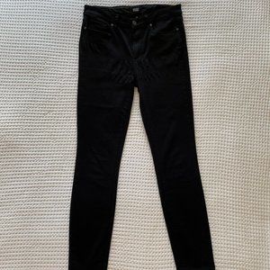 Paige - Hoxton Ultra Skinny Jeans Black, Size 29